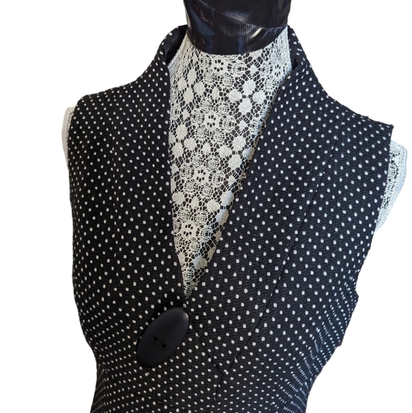 Sweet Chemise Black Dot Dress - Picture 8 of 10